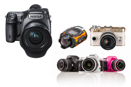 PENTAX digital cameras