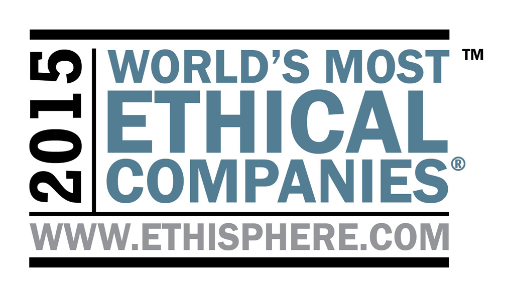 画像：World's Most Ethical Companies 2015ロゴ