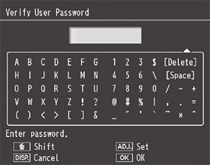 Verify User Password