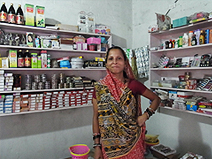 Entrepreneur running the first Women's Shop
