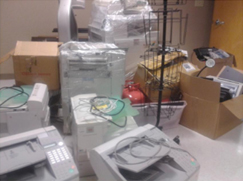 image:U.S.:Office equipment collected in Concord and San Francisco