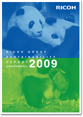 Ricoh Group Sustainability Report (Environment) 2009