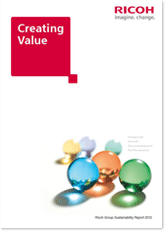 Ricoh Group Sustainability Report 2012