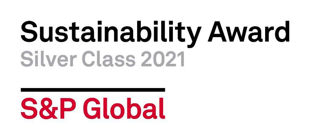 Sustainability Award Silver Class 2021 - S&P Global