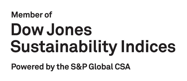 Member of Dow Jones Sustainability Indices - Powered by the S&P Global CSA