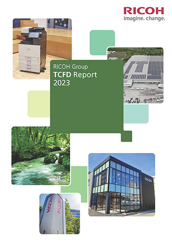 Ricoh Group TCFD Report 2023 Cover Image