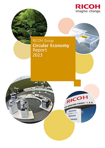 Ricoh Group Circular Economy Report 2023 Cover Image
