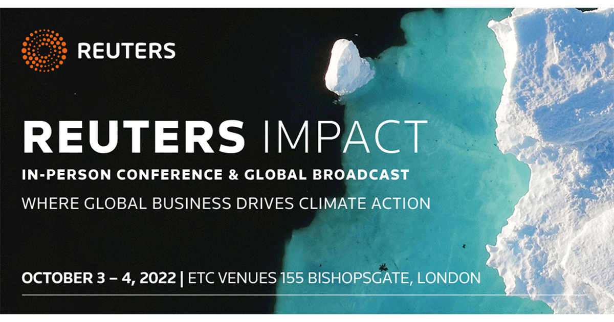 Ricoh President and CEO takes the stage at Reuters IMPACT 2022 Global