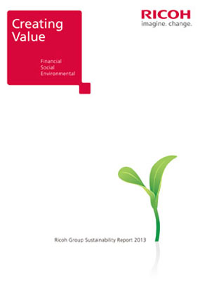 Ricoh Group Sustainability Report 2013