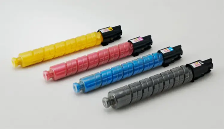 Image：Full color Toner bottles