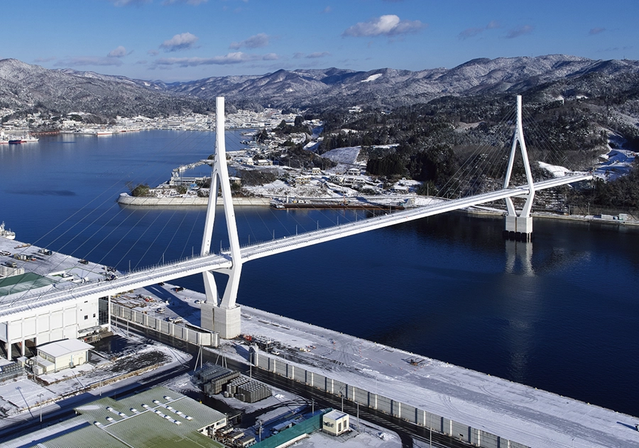 Photo of a bridge constructed by MM Bridge