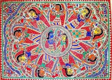 Examples of Madhubani Art