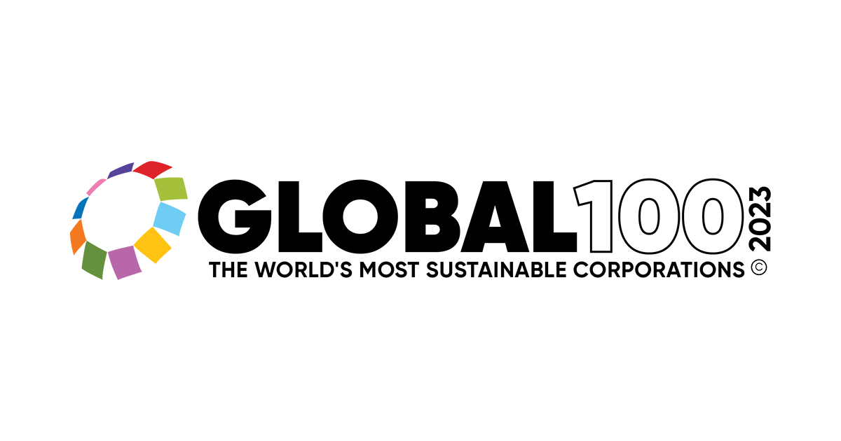 2023 Global 100 Most Sustainable Corporations in the World index