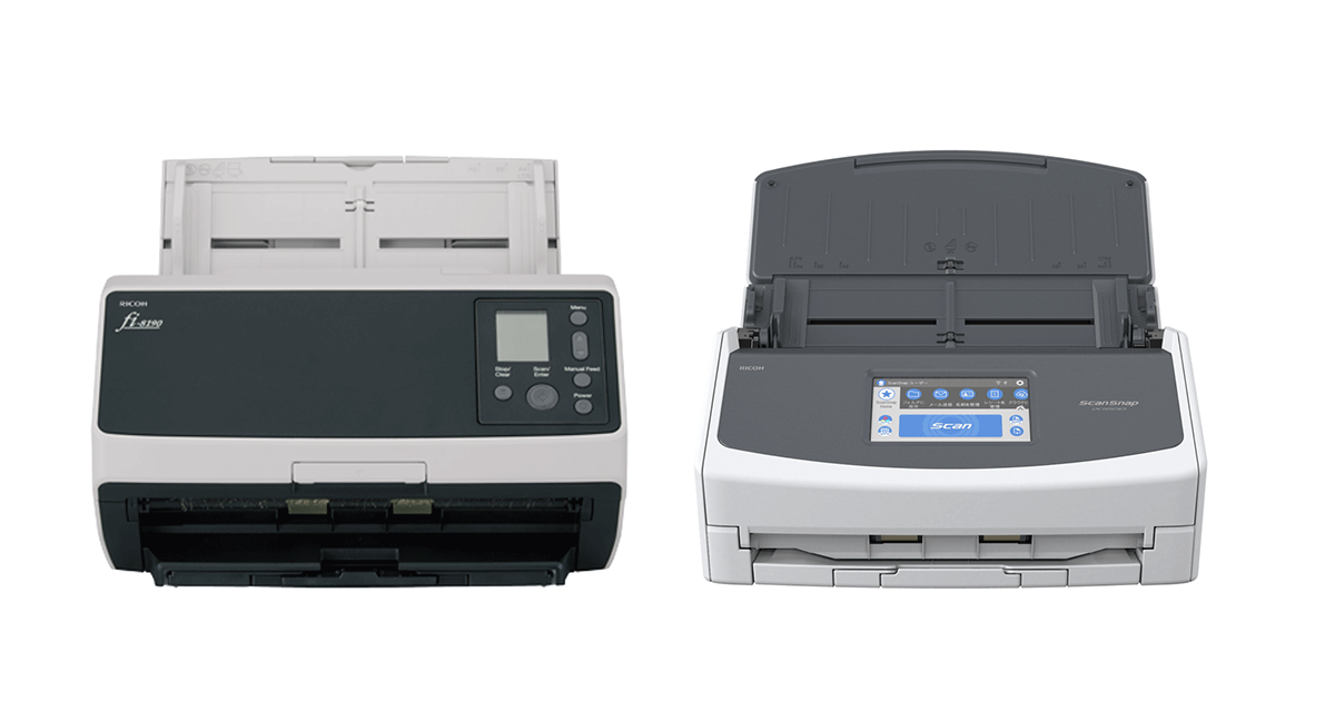 PFU scanners are rebranded in April 2023 under the Ricoh brand