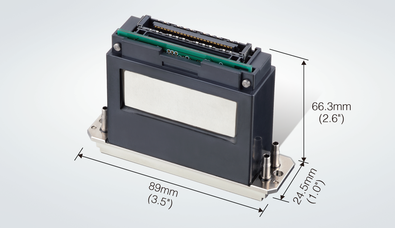 Total printhead dimensions Width：89mm Depth：24.5mm Height：66.3mm