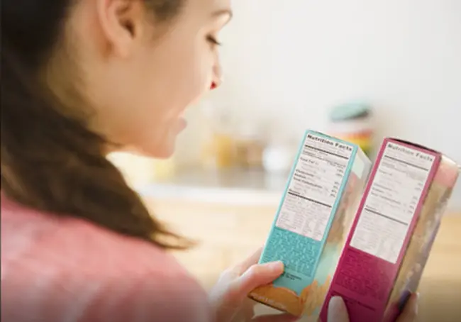 img:Multiple languages printed on a package