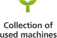 Collection of used machines